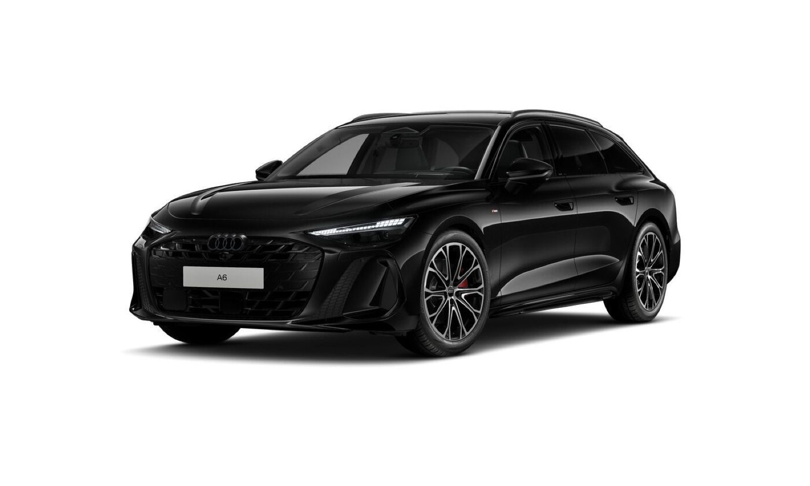 Audi A6 2025 г. Чёрный, пробег 29000 км