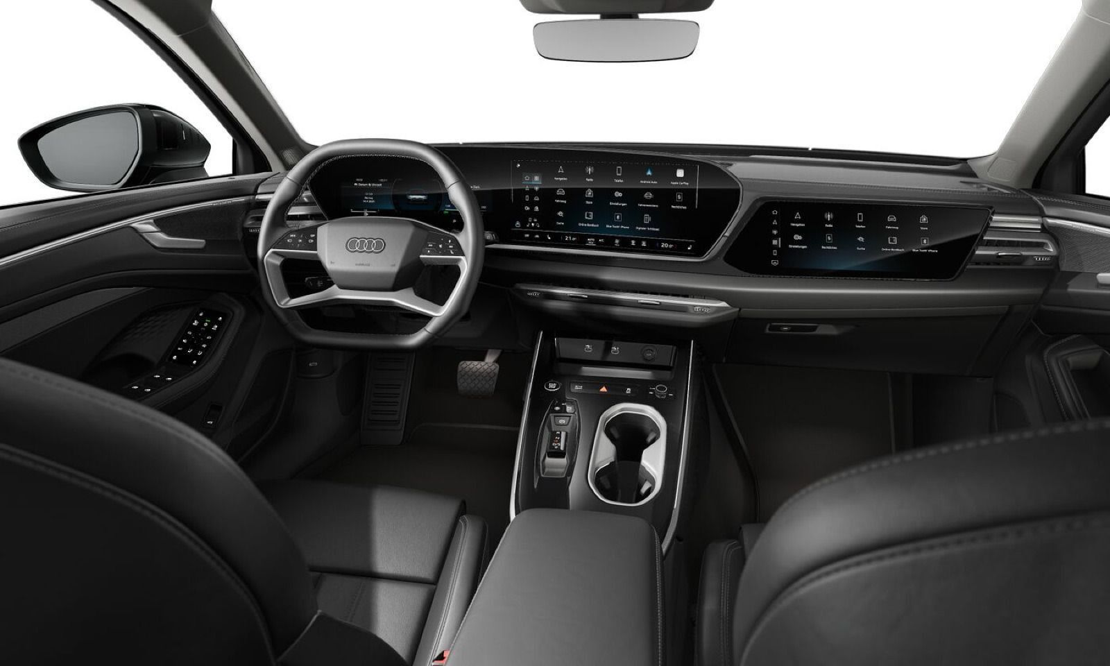 Audi A6 2025 г. Чёрный, пробег 29000 км