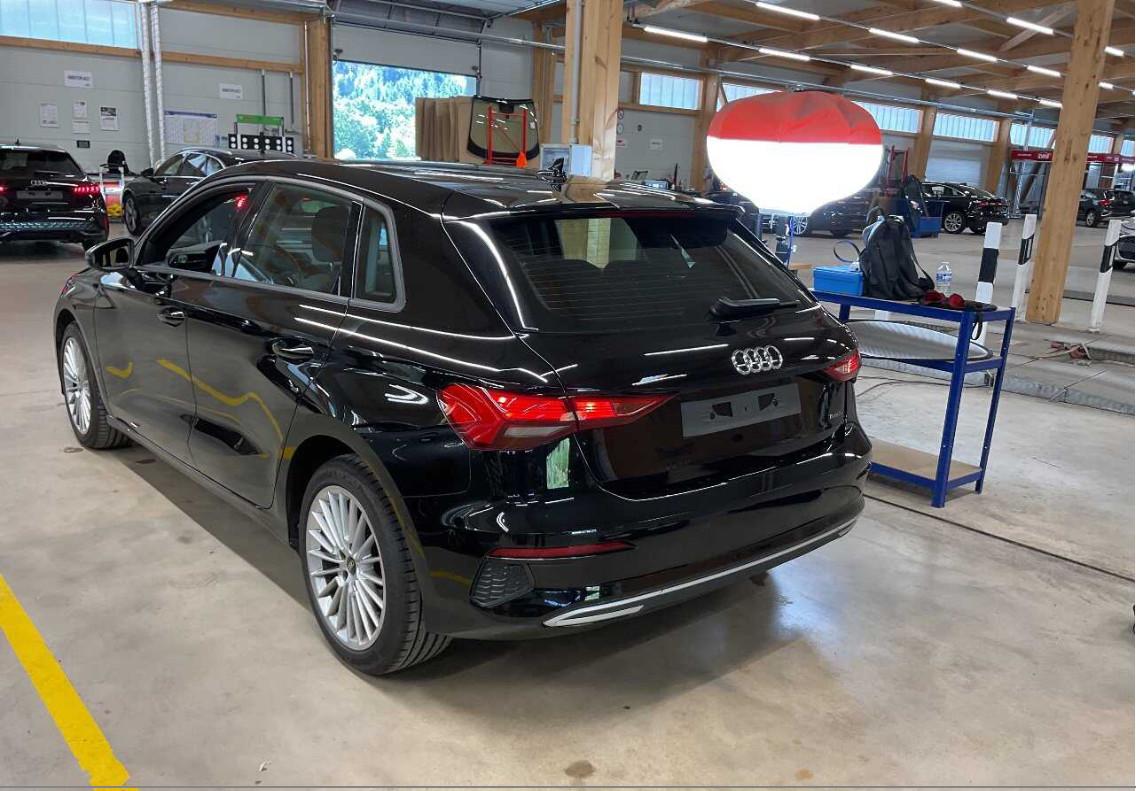 Audi A3 2022 г. Чёрный, пробег 49000 км