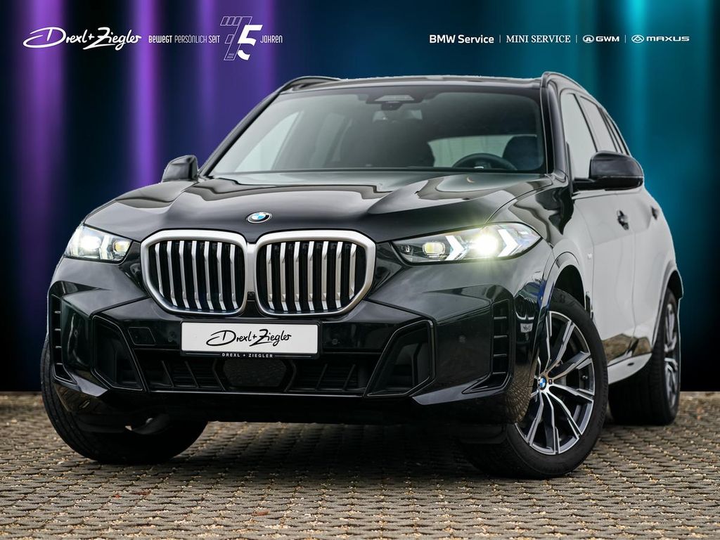 BMW X5 2025 г. Чёрный, пробег 34990 км