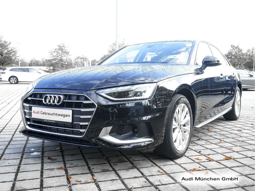 Audi A4 2024 г. Чёрный, пробег 41917 км