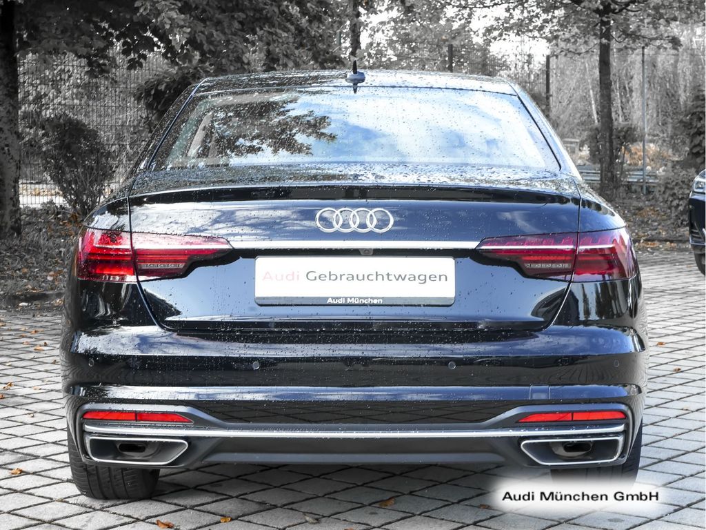 Audi A4 2024 г. Чёрный, пробег 41917 км