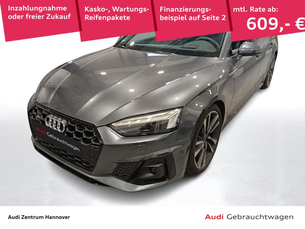 Audi S5 2023 г. Серый, пробег 35552 км