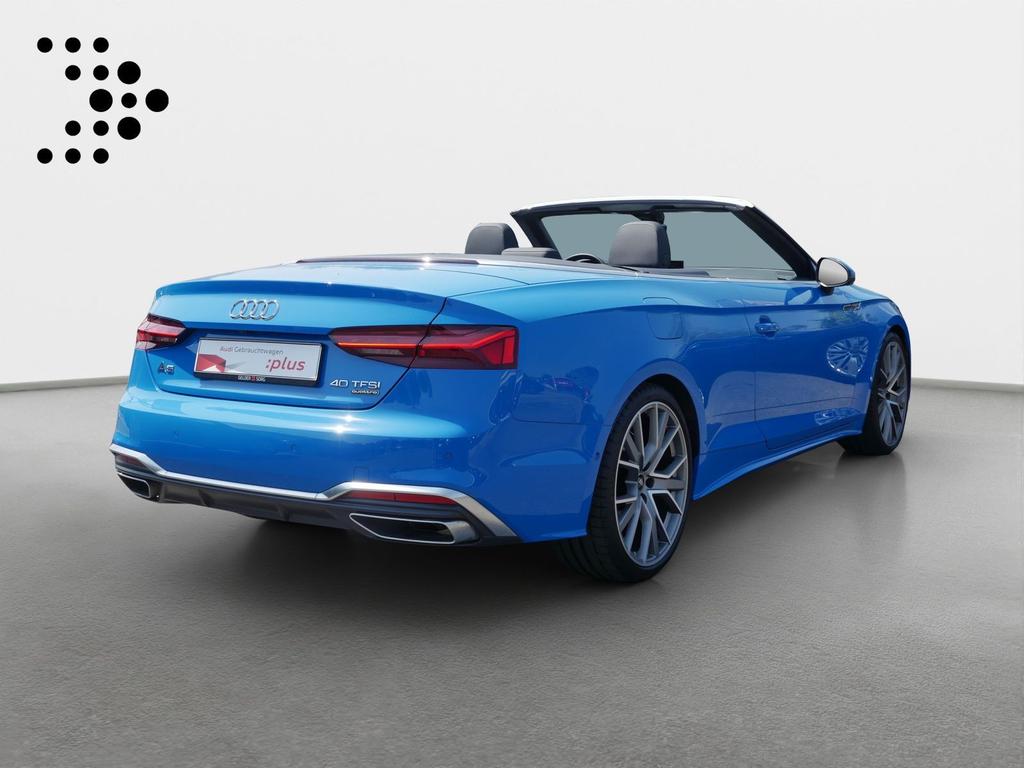 Audi A5 2022 г. Синий, пробег 24870 км