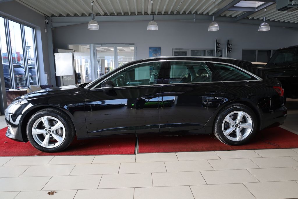 Audi A6 2023 г. Чёрный, пробег 59170 км