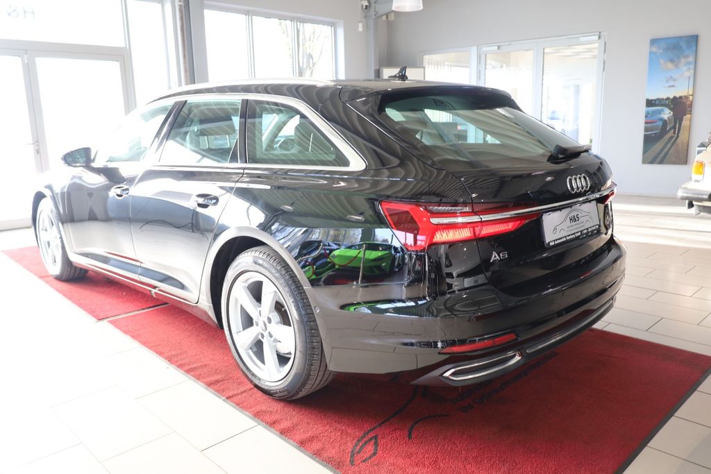 Audi A6 2023 г. Чёрный, пробег 59170 км