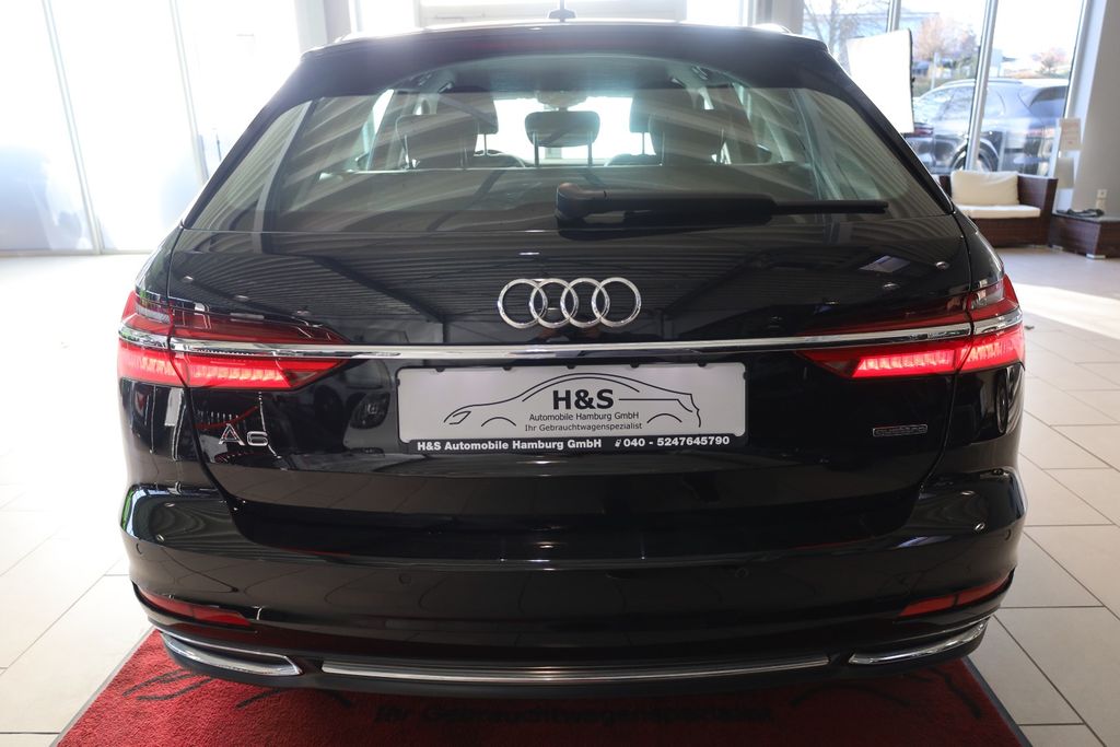 Audi A6 2023 г. Чёрный, пробег 59170 км