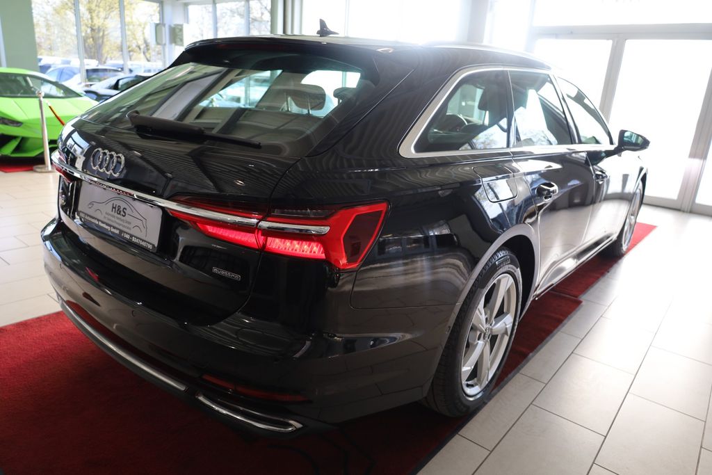 Audi A6 2023 г. Чёрный, пробег 59170 км