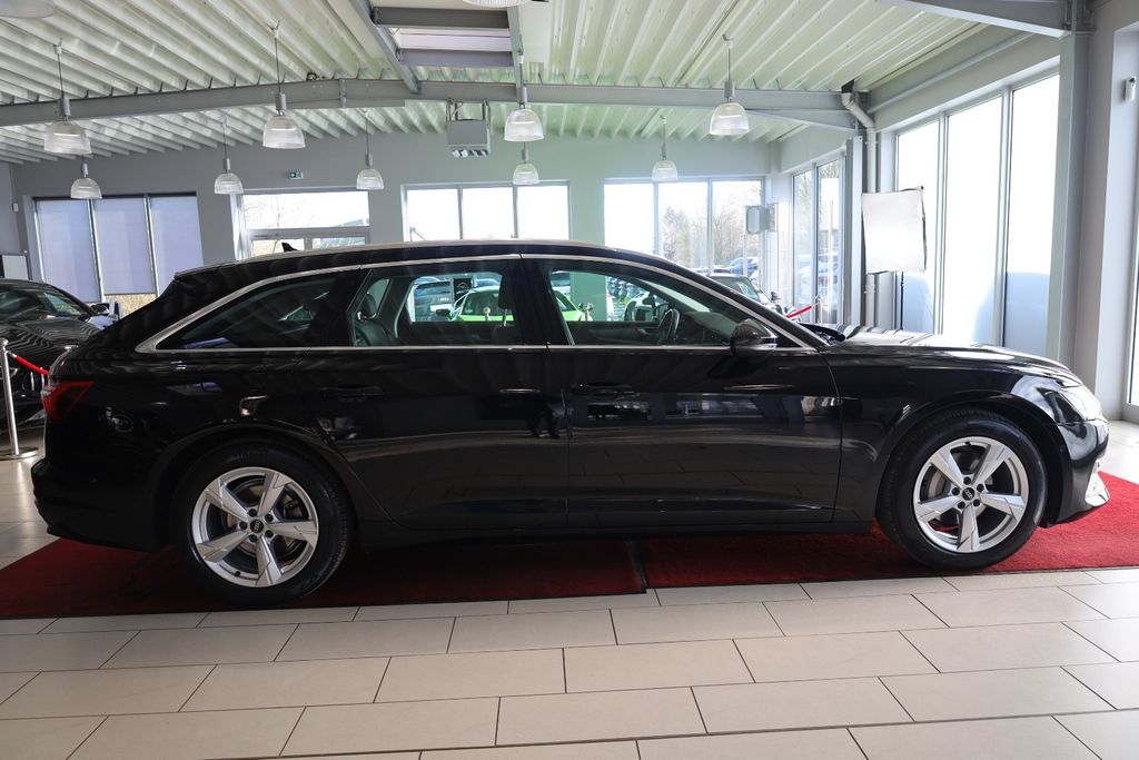 Audi A6 2023 г. Чёрный, пробег 59170 км
