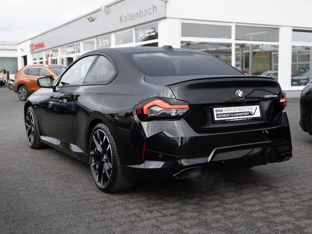 BMW M240I 2025 г. Чёрный, пробег 11825 км