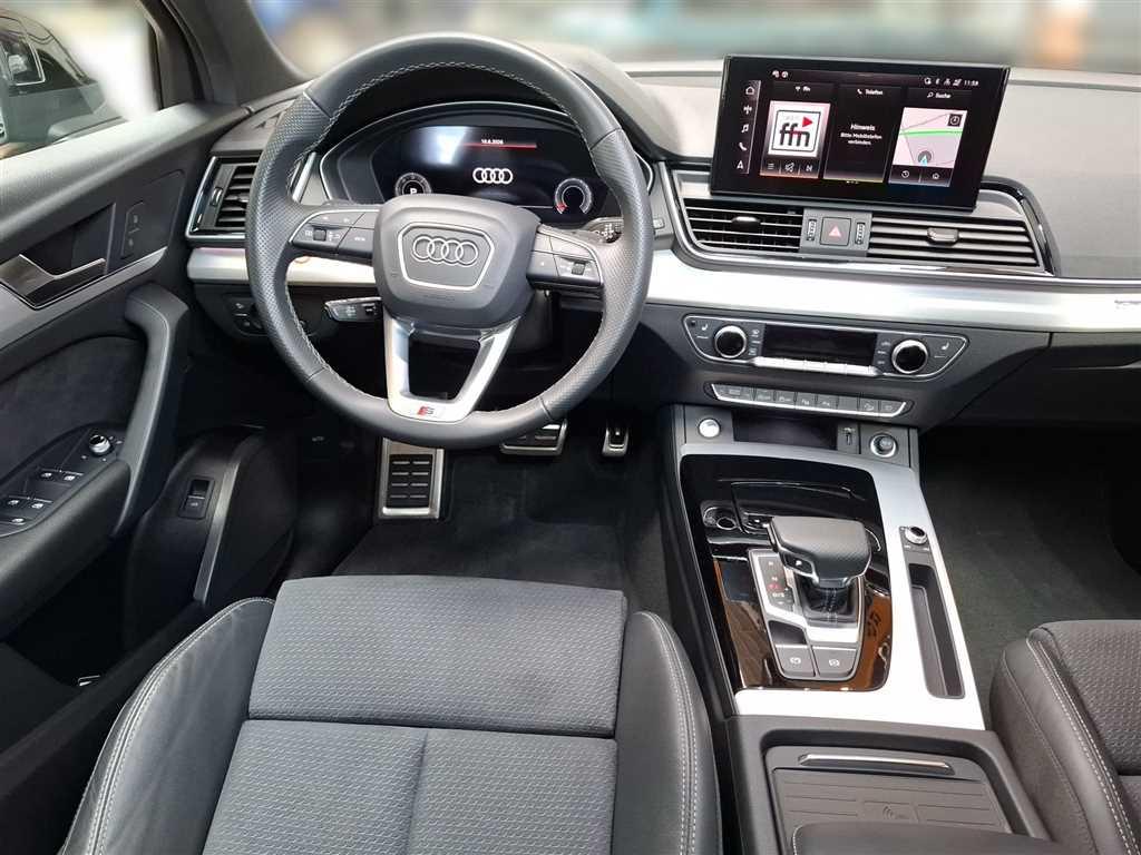 Audi Q5 2023 г. Зелёный, пробег 51882 км