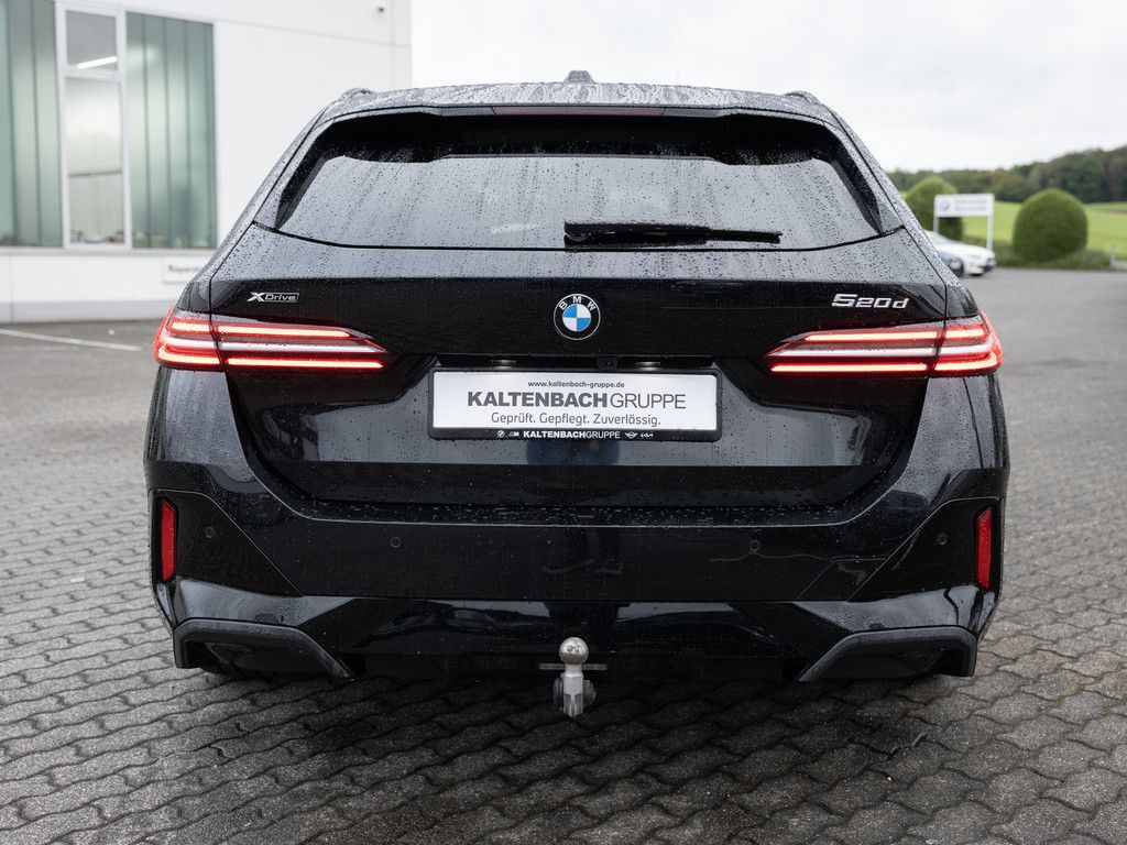 BMW 520 2026 г. Чёрный, пробег 24724 км