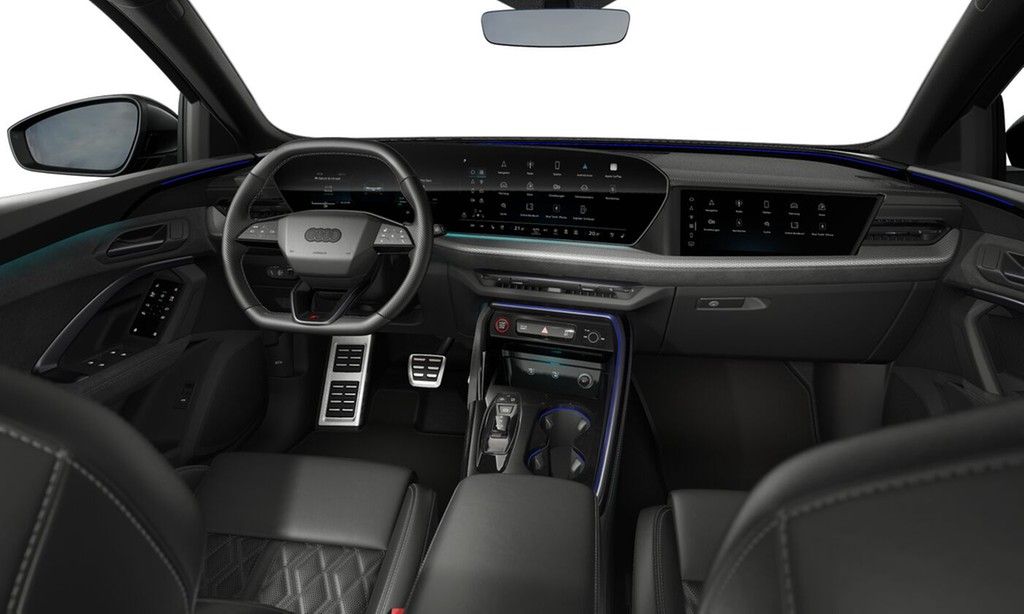 Audi Q5 2025 г. Синий, пробег 6300 км