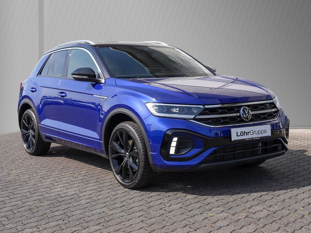 Volkswagen T-Roc 2022 г. Синий, пробег 24735 км