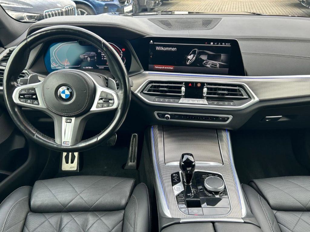 BMW X5 2022 г. Чёрный, пробег 54730 км