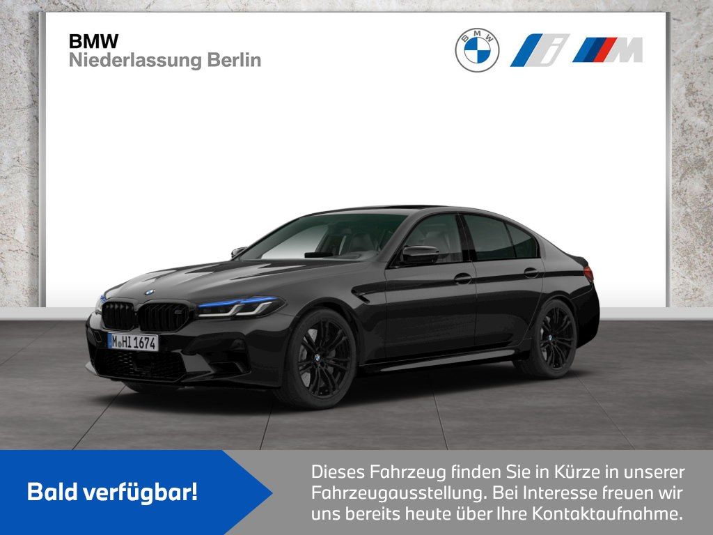 BMW M5 2023 г. Чёрный, пробег 48676 км