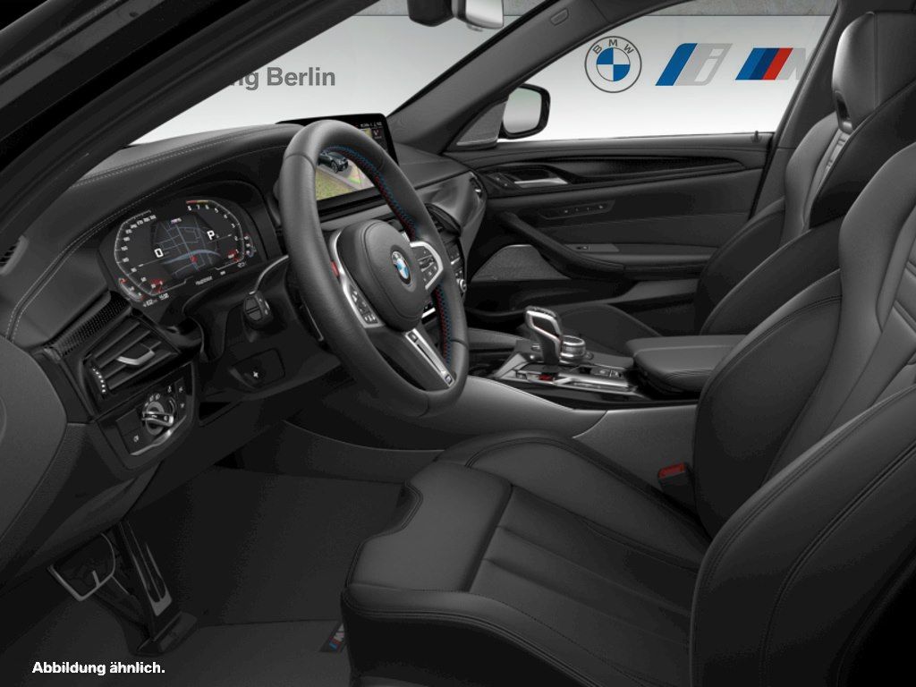 BMW M5 2023 г. Чёрный, пробег 48676 км