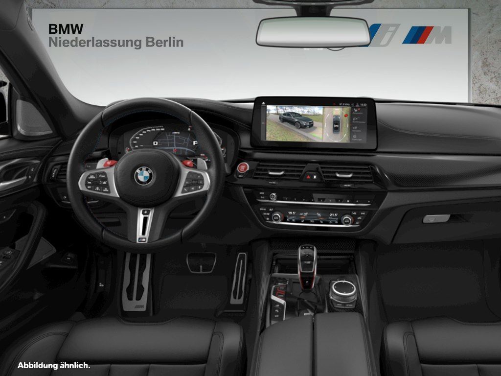 BMW M5 2023 г. Чёрный, пробег 48676 км