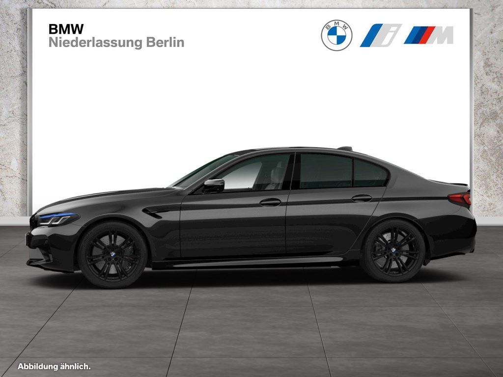 BMW M5 2023 г. Чёрный, пробег 48676 км