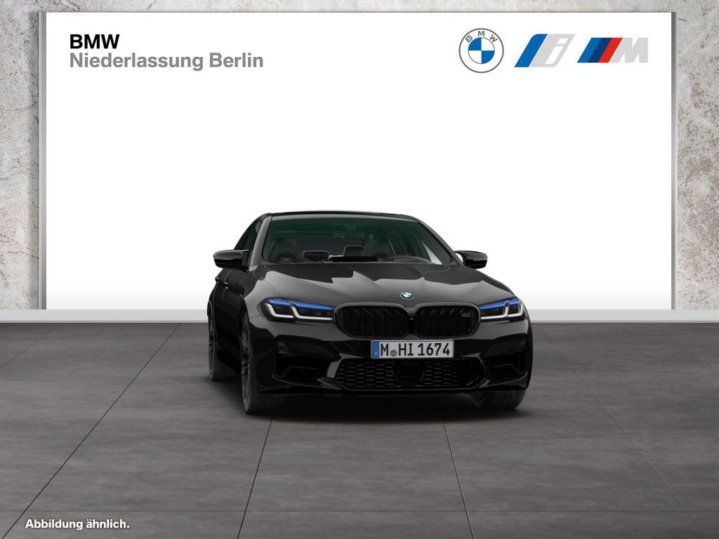 BMW M5 2023 г. Чёрный, пробег 48676 км