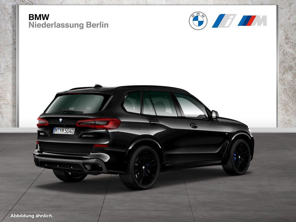 BMW X5 2022 г. Чёрный, пробег 44778 км
