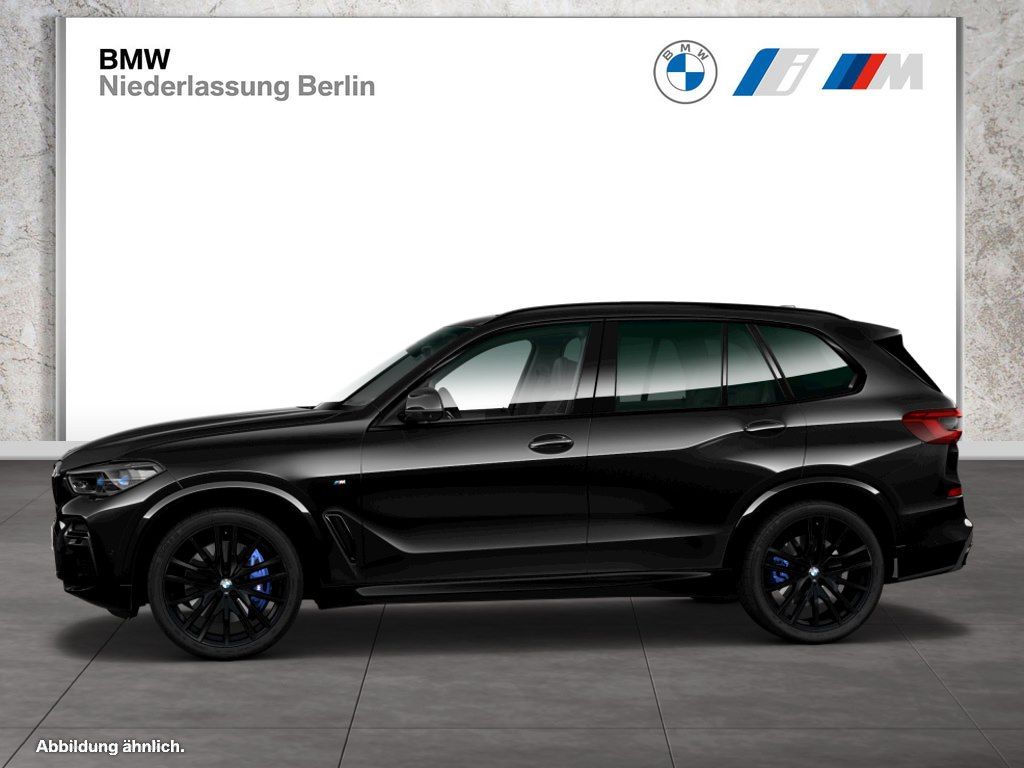 BMW X5 2022 г. Чёрный, пробег 44778 км