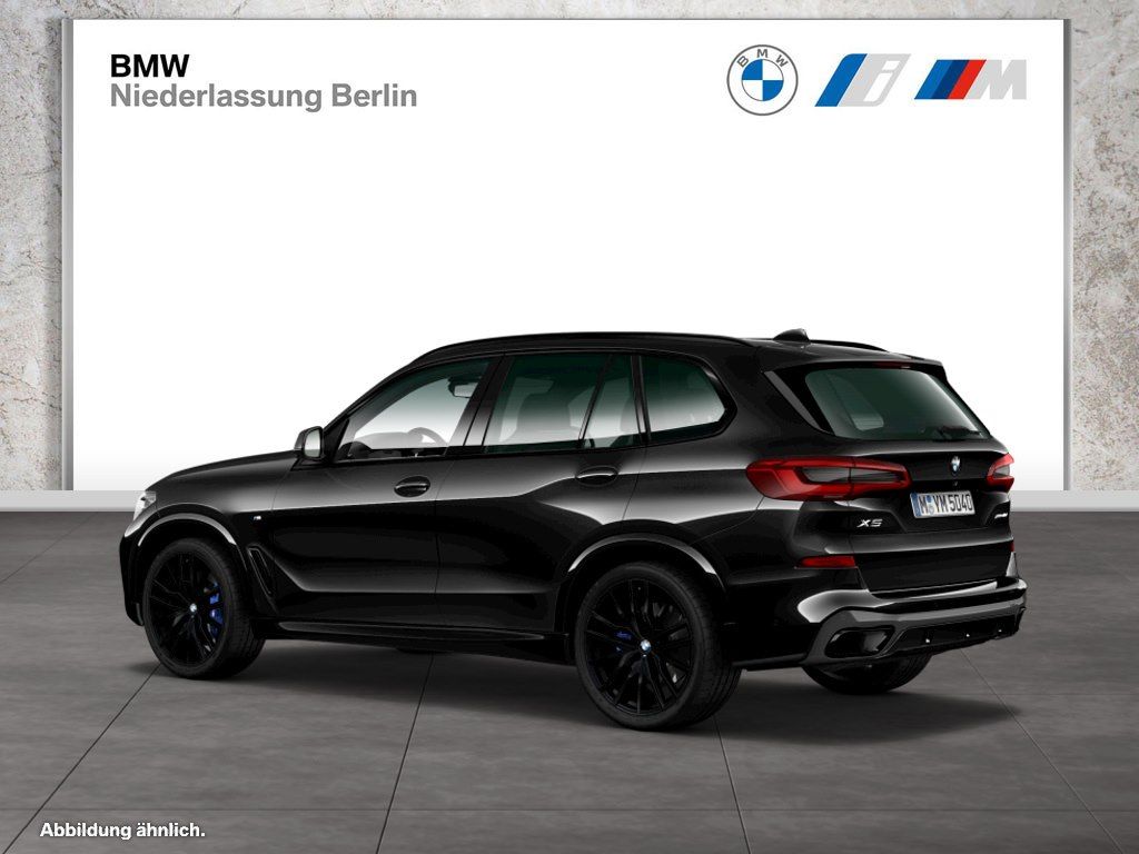 BMW X5 2022 г. Чёрный, пробег 44778 км