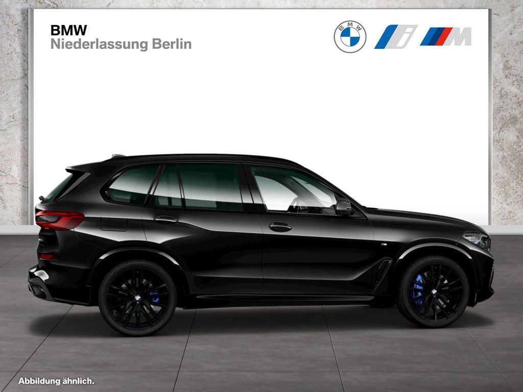 BMW X5 2022 г. Чёрный, пробег 44778 км