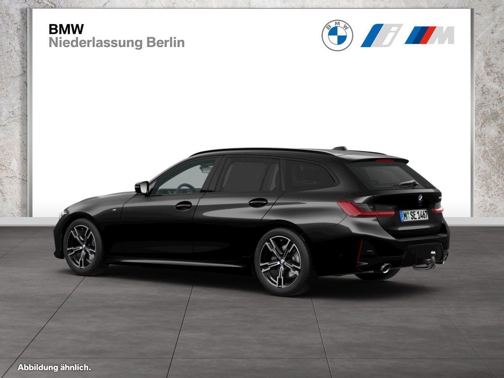 BMW 318 2023 г. Чёрный, пробег 58096 км