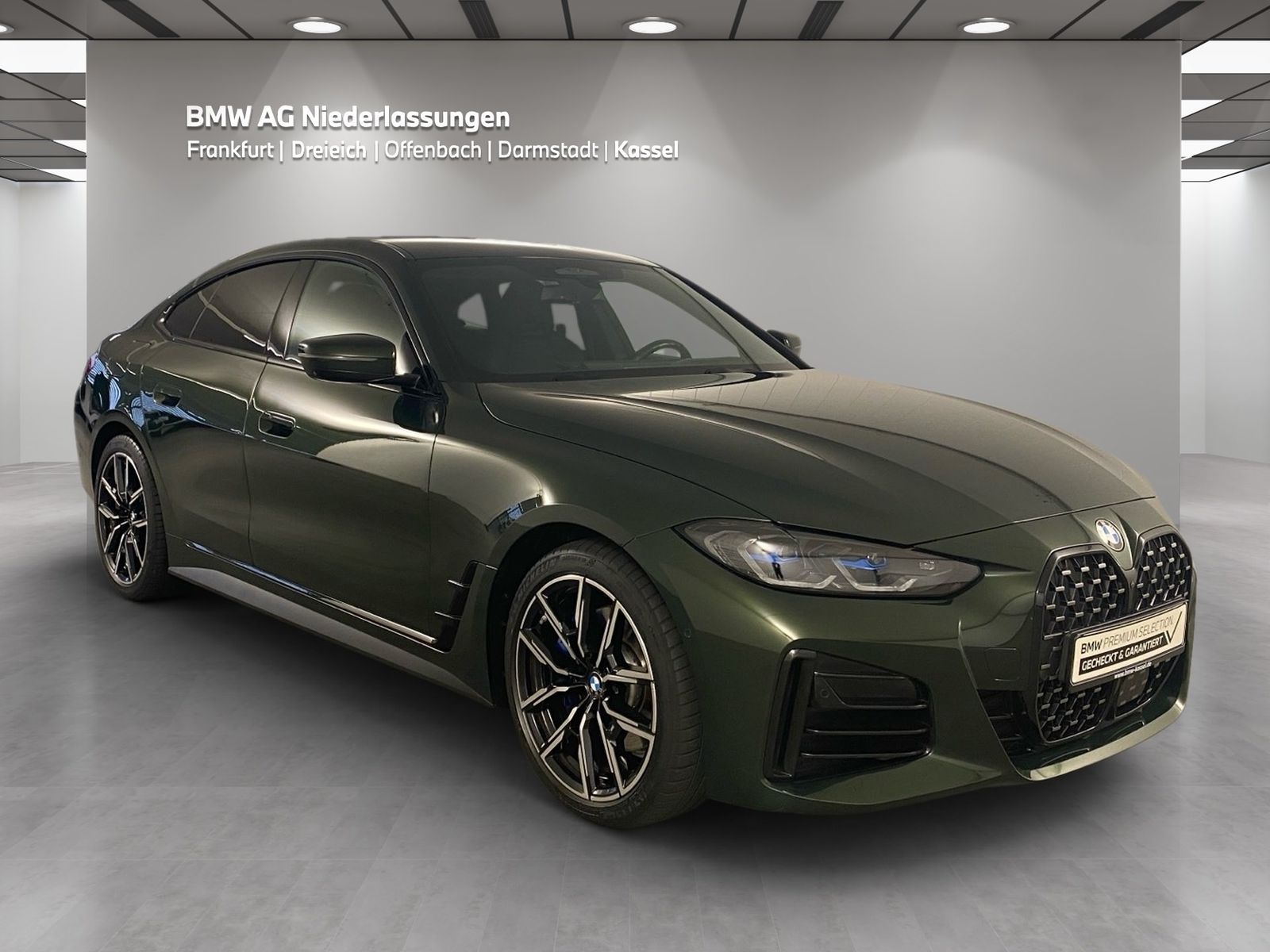 BMW 430 2023 г. Зелёный, пробег 48380 км