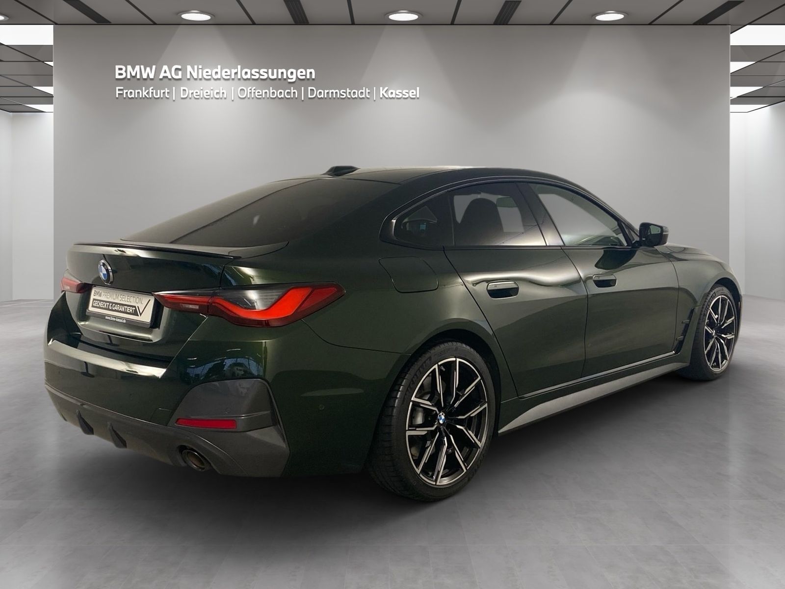 BMW 430 2023 г. Зелёный, пробег 48380 км