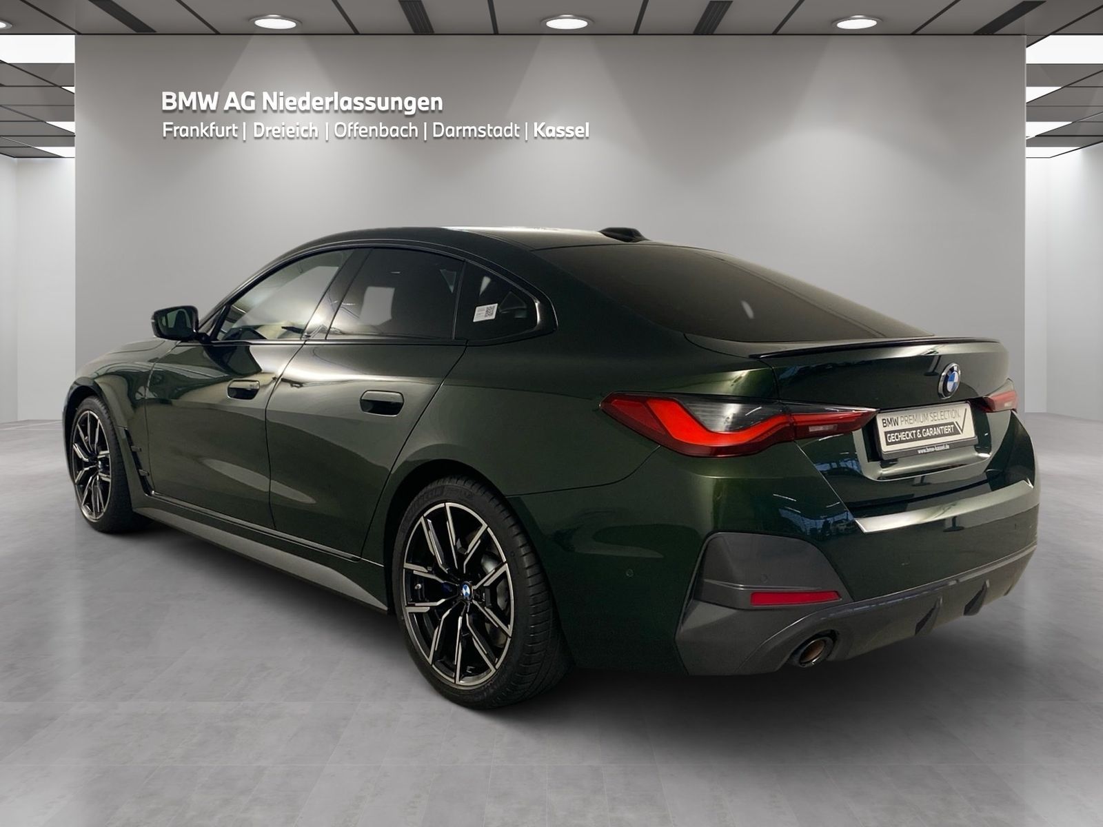 BMW 430 2023 г. Зелёный, пробег 48380 км