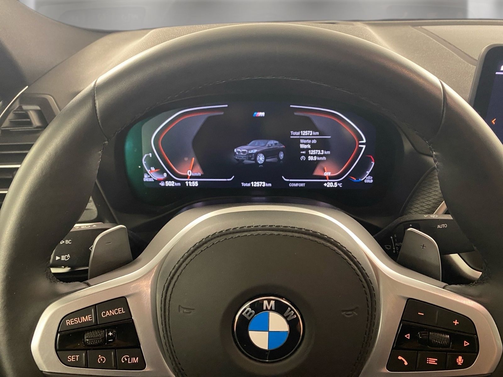 BMW X4 2025 г. Чёрный, пробег 12000 км