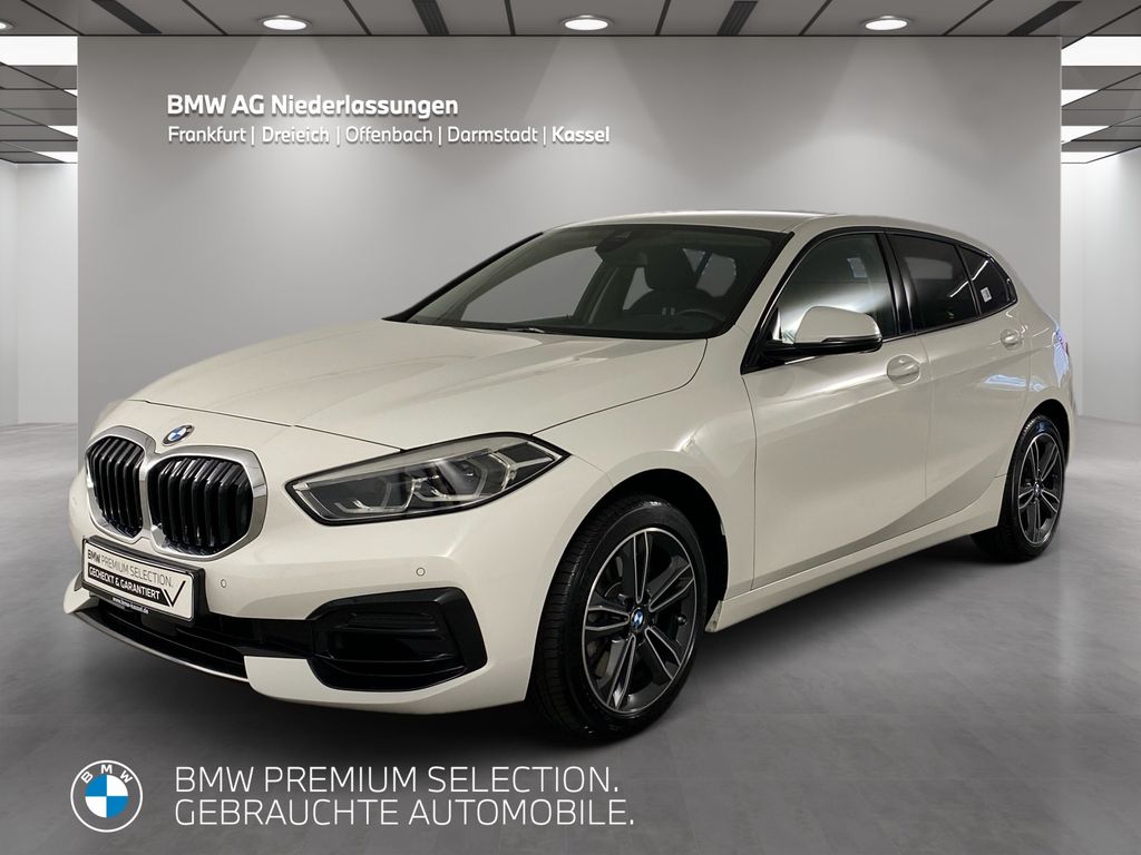 BMW 120 2023 г. Белый, пробег 31554 км