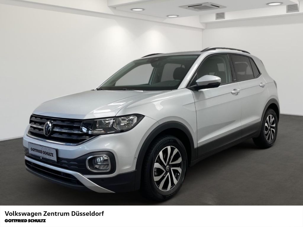 Volkswagen T-Cross 2022 г. Серебристый, пробег 39947 км