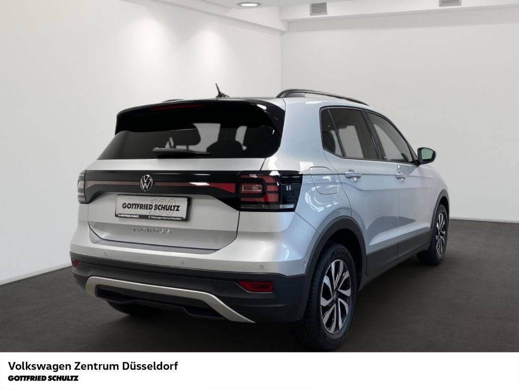 Volkswagen T-Cross 2022 г. Серебристый, пробег 39947 км
