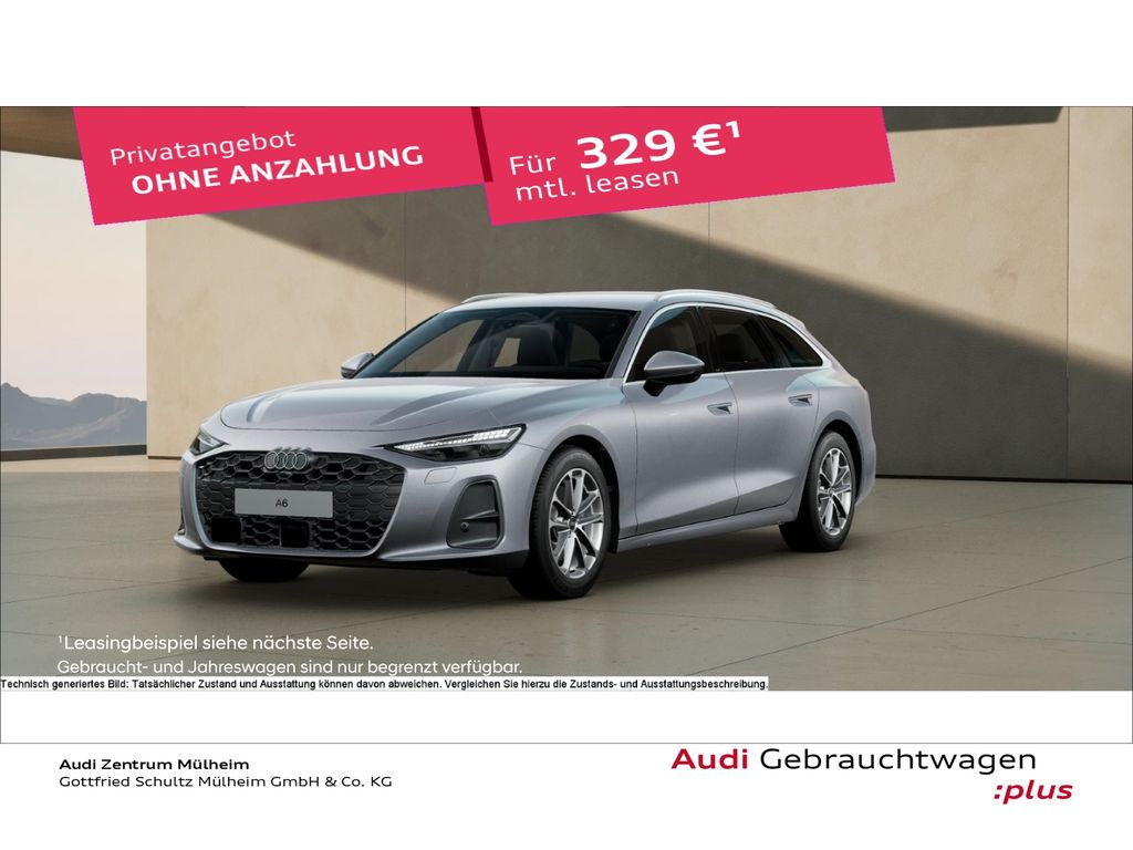Audi A6 2026 г. Серебристый, пробег 27360 км