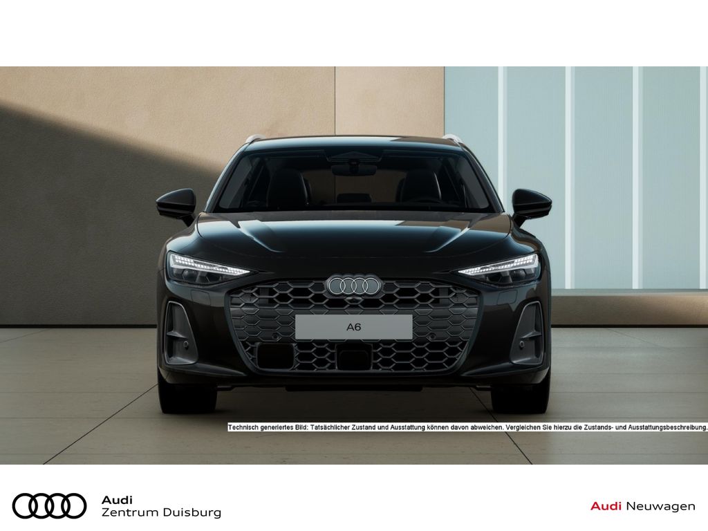 Audi A6 2025 г. Чёрный, пробег 14446 км