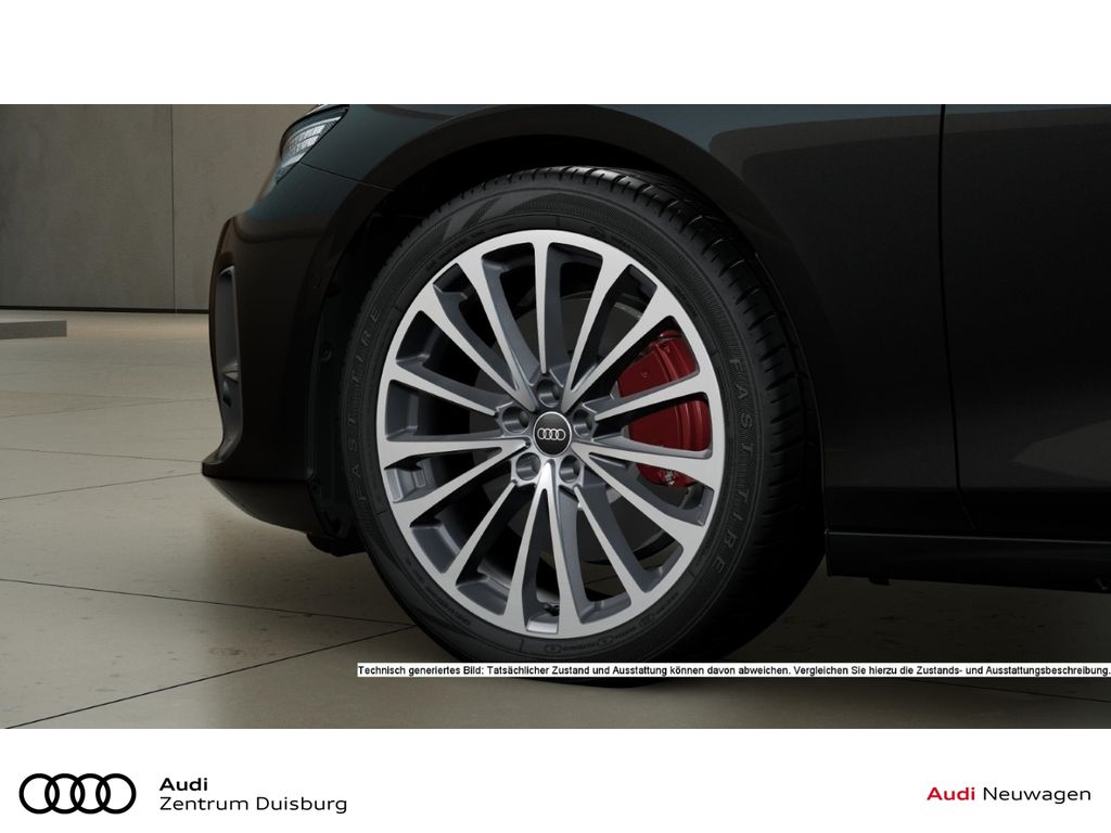 Audi A6 2025 г. Чёрный, пробег 14446 км