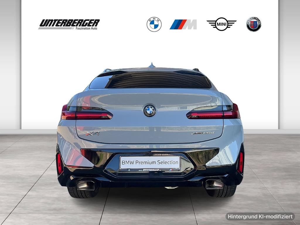 BMW X4 2025 г. Серый, пробег 6534 км