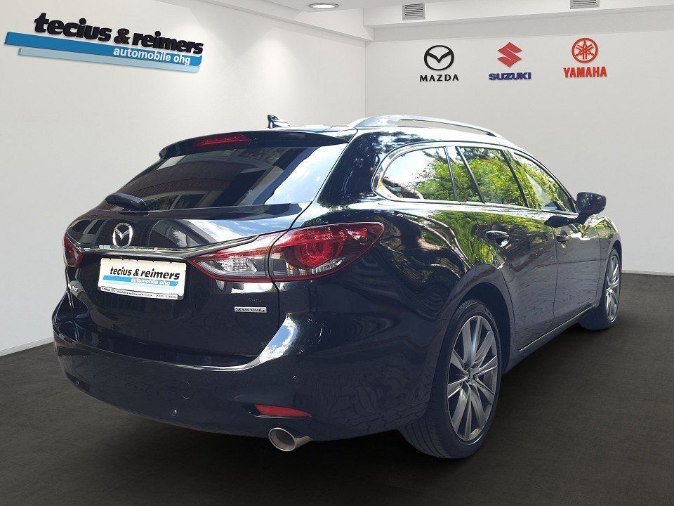 Mazda 6 2022 г. Чёрный, пробег 50500 км