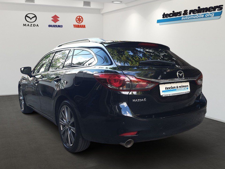 Mazda 6 2022 г. Чёрный, пробег 50500 км