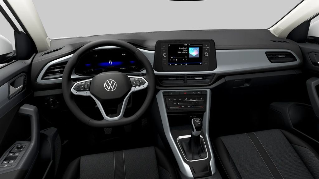 Volkswagen T-Roc 2023 г. Белый, пробег 24339 км