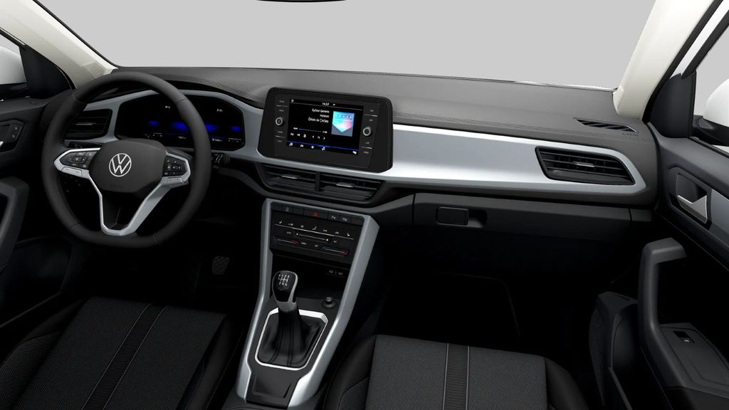 Volkswagen T-Roc 2023 г. Белый, пробег 24339 км