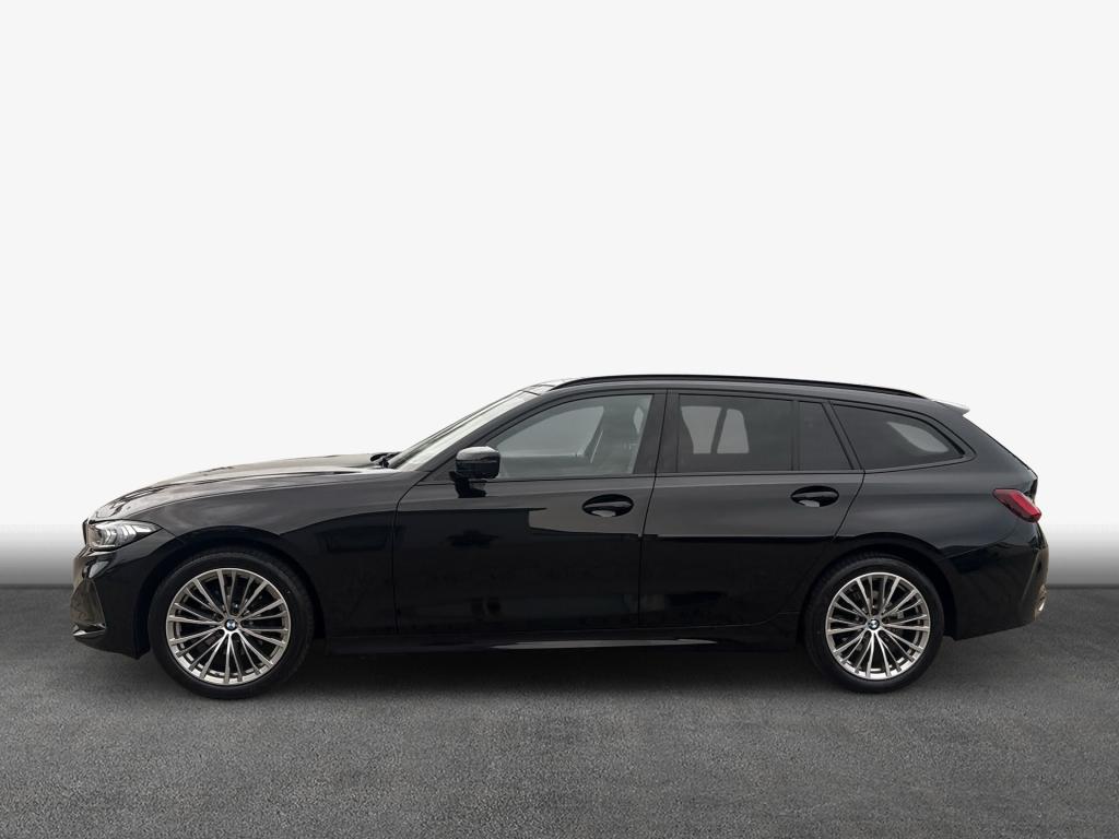 BMW 320 2023 г. Чёрный, пробег 52301 км