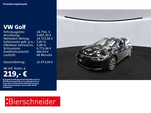 Volkswagen Golf 2023 г. Чёрный, пробег 41022 км