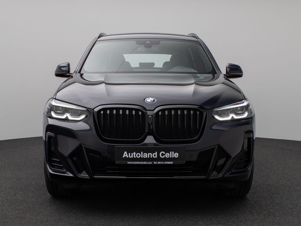 BMW X3 2022 г. Чёрный, пробег 47506 км