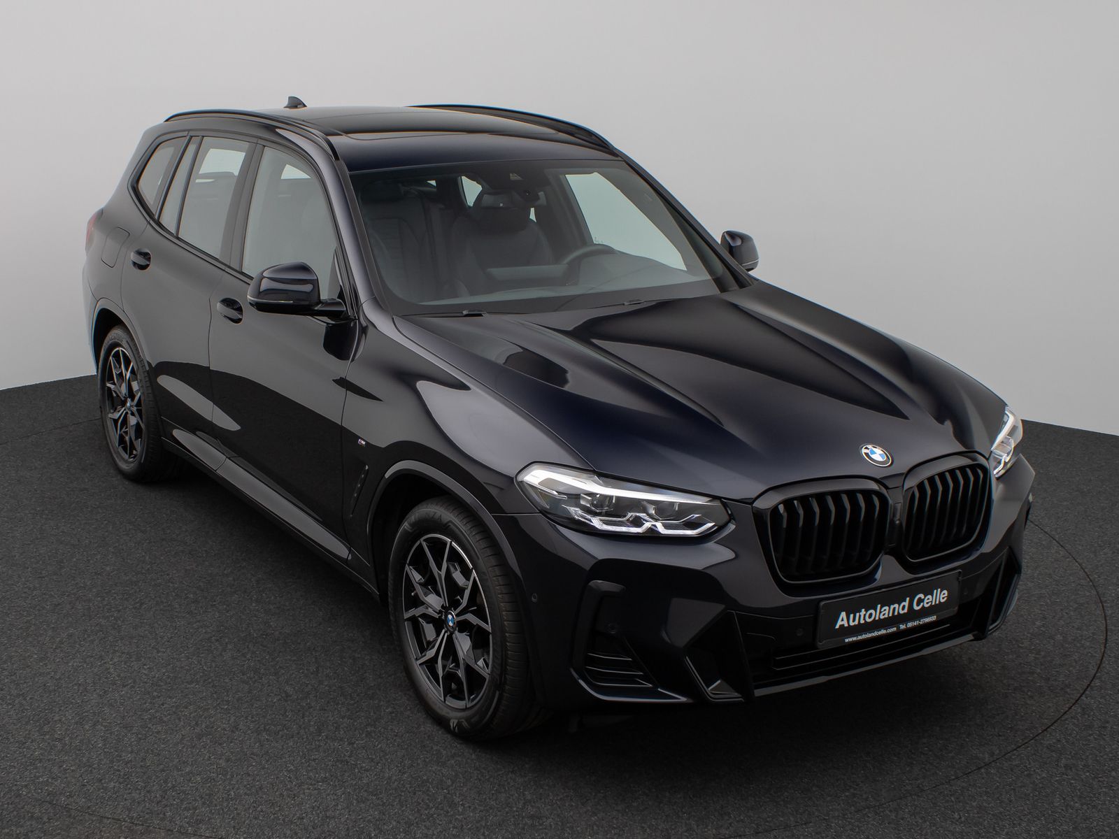 BMW X3 2022 г. Чёрный, пробег 47506 км