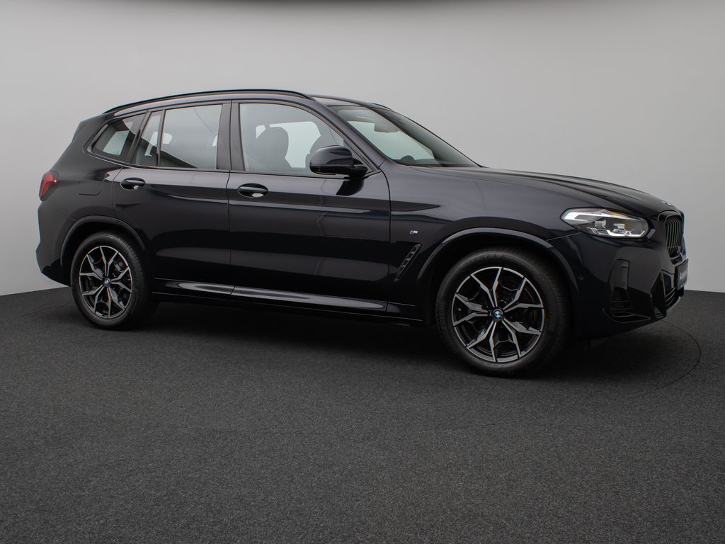 BMW X3 2022 г. Чёрный, пробег 47506 км