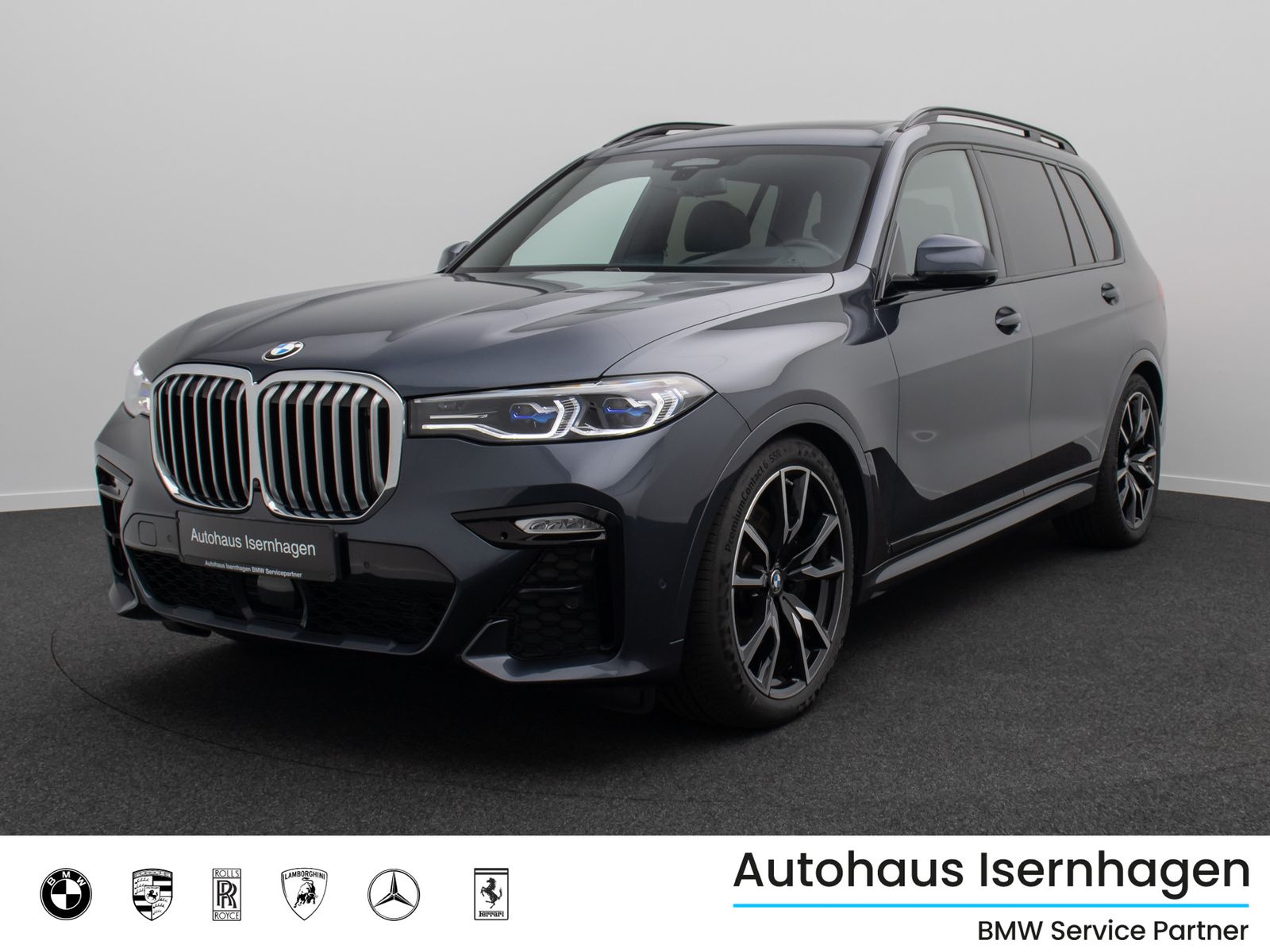 BMW X7 2022 г. Серый, пробег 46400 км